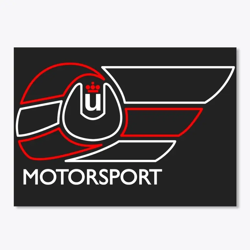 Ü MOTORSPORT LOGO (BLANCO)